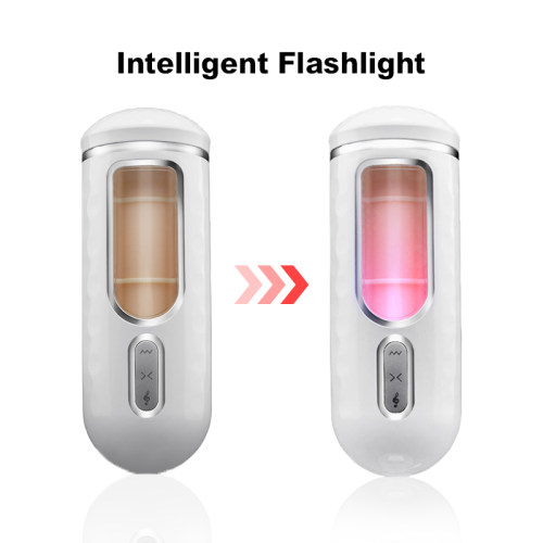 7-frequency telescopic, 7-frequency vibration Intelligent heating masturbation cup