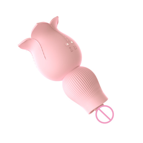 Rose clitoral sucking vibrator nipple sucker