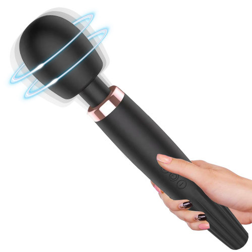 5 frequency & 3 speed,head rotation magic wand attachment