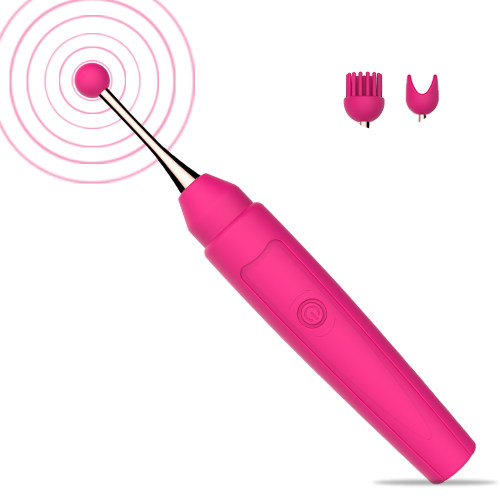 Clitoris, nipple stimulating TPE pen,10 vibration modes