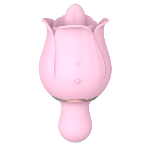 Rose tongue vibrator, clitoris & g-spot stimulator