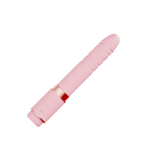 2 in 1 10 retractable frequency & 10 sucking frequency vibrator
