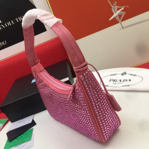 Prada Women Shoulder Bags 22cm