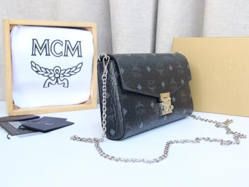 MCM Women Shoulder Bags 23.5*14*5cm