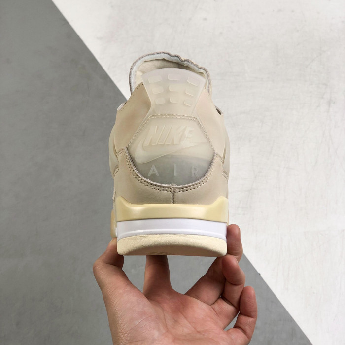 Nike Air Jordan 4 x OFF White Sneakers Shoes Gr. 36-46