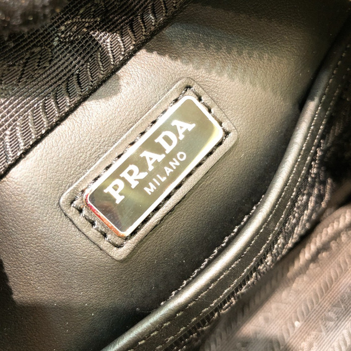Prada 2VH070 Saffiano Leather Prada Brique Bags Size 19*12.5*5.5cm