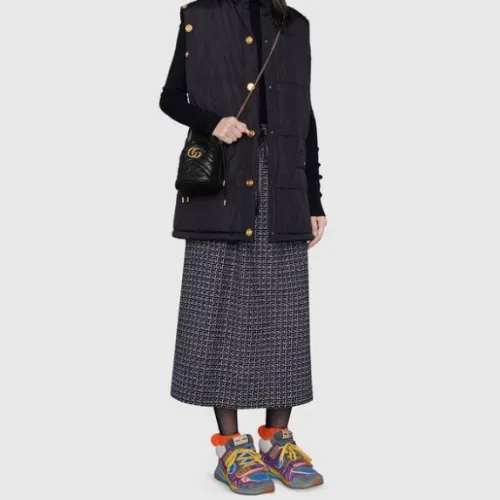 Gucci GG Marmont Bucket Bags For Women Size 17*13cm