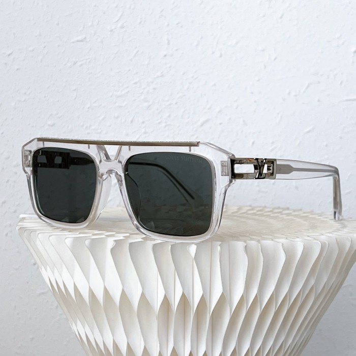 Louis Vuitton Z1801 1802 Mascot Pilot Square Sunglasses