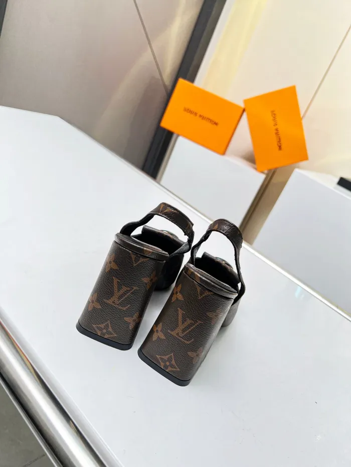 Louis Vuitton Shake Slingback Pumps Size 35-41 6-Color