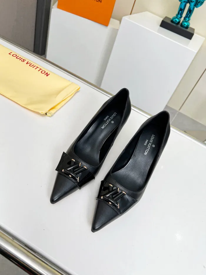 Louis Vuitton Signature Pumps Size 35-41 4-Color