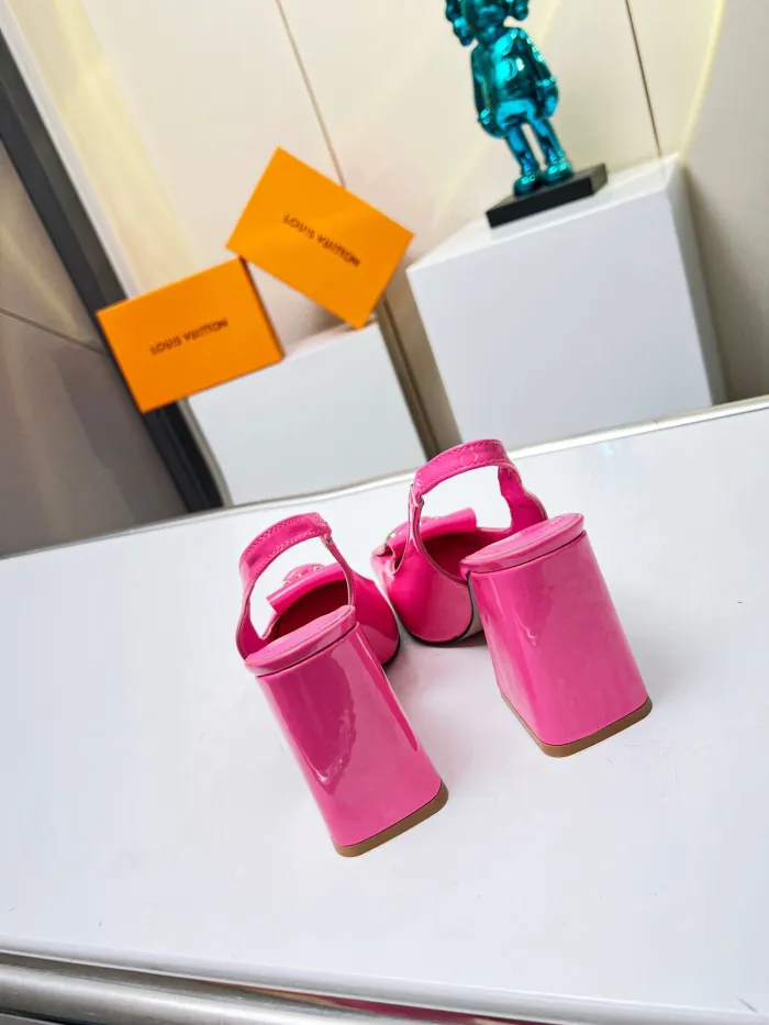 Louis Vuitton Shake Slingback Pumps Size 35-41 6-Color