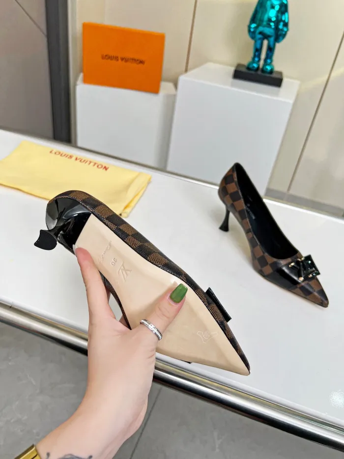 Louis Vuitton Signature Pumps Size 35-41 4-Color