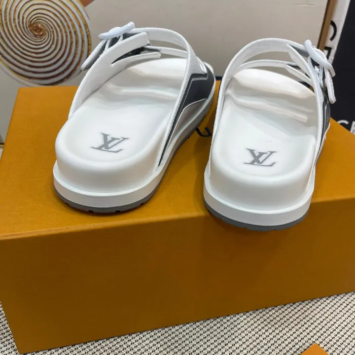 Louis Vuitton LV Trainer Mule Slippers Size 39-45 8-Color