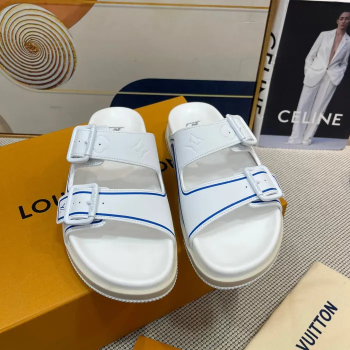 Louis Vuitton LV Trainer Mule Slippers Size 39-45 8-Color