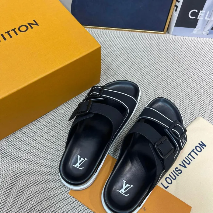 Louis Vuitton LV Trainer Mule Slippers Size 39-45 8-Color