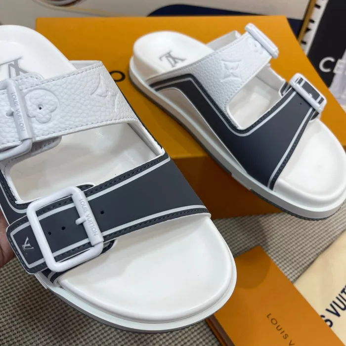 Louis Vuitton LV Trainer Mule Slippers Size 39-45 8-Color