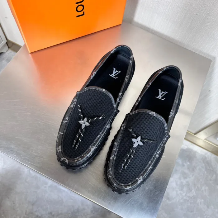 Louis Vuitton LV Racer Moccasin Loafers Size 39-45 4-Color