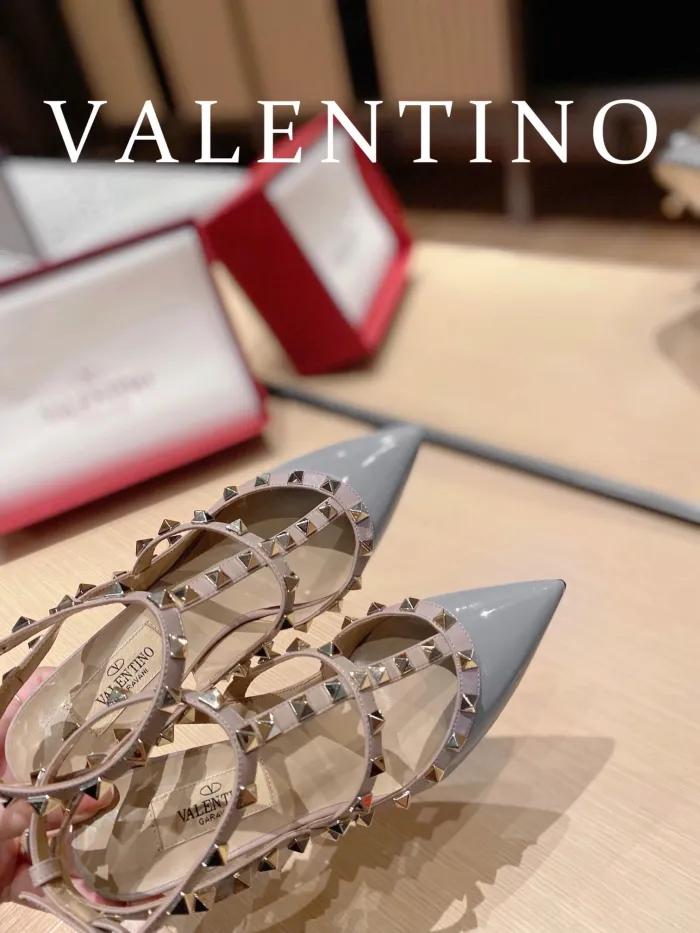 Valentino Rockstud Ankle Strap Pumps Size 35-41 11-Color