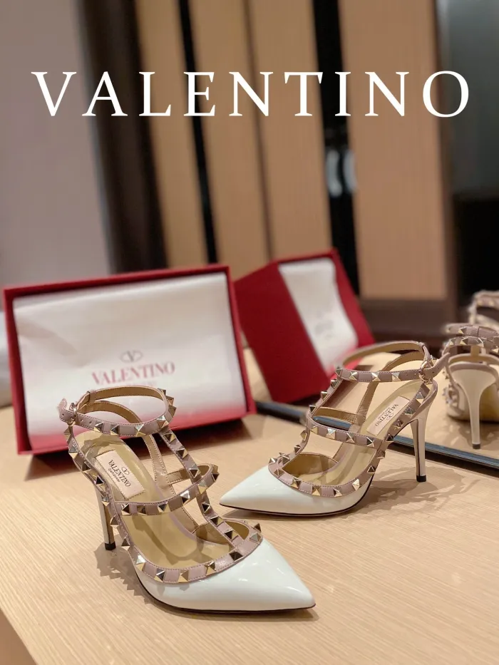 Valentino Rockstud Ankle Strap Pumps Size 35-41 11-Color