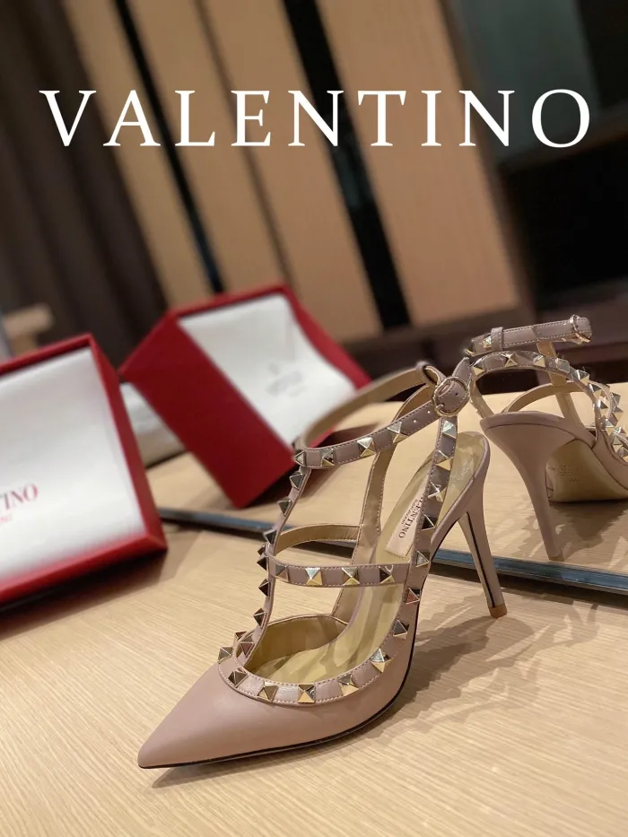 Valentino Rockstud Ankle Strap Pumps Size 35-41 11-Color