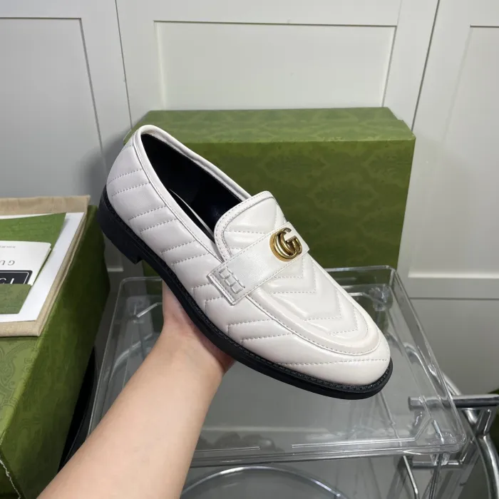 Gucci Loafers with Double G Size 35-41 2-Color
