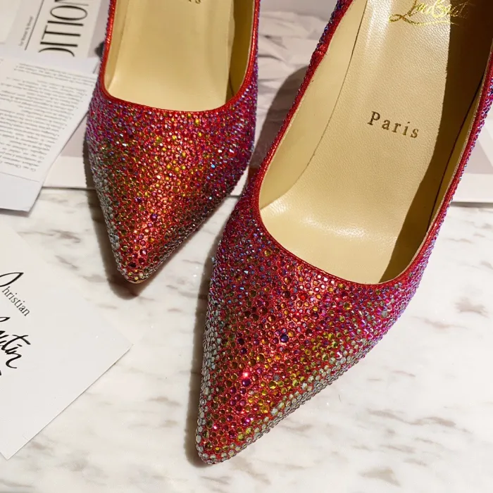 Christian Louboutin Kate Strass Pumps Size 35-41 12-Color