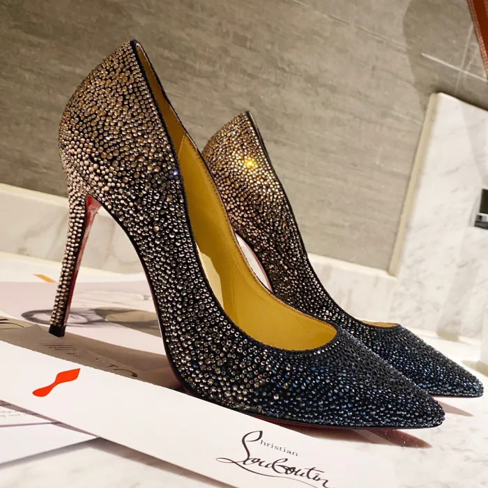 Christian Louboutin Kate Strass Pumps Size 35-41 12-Color