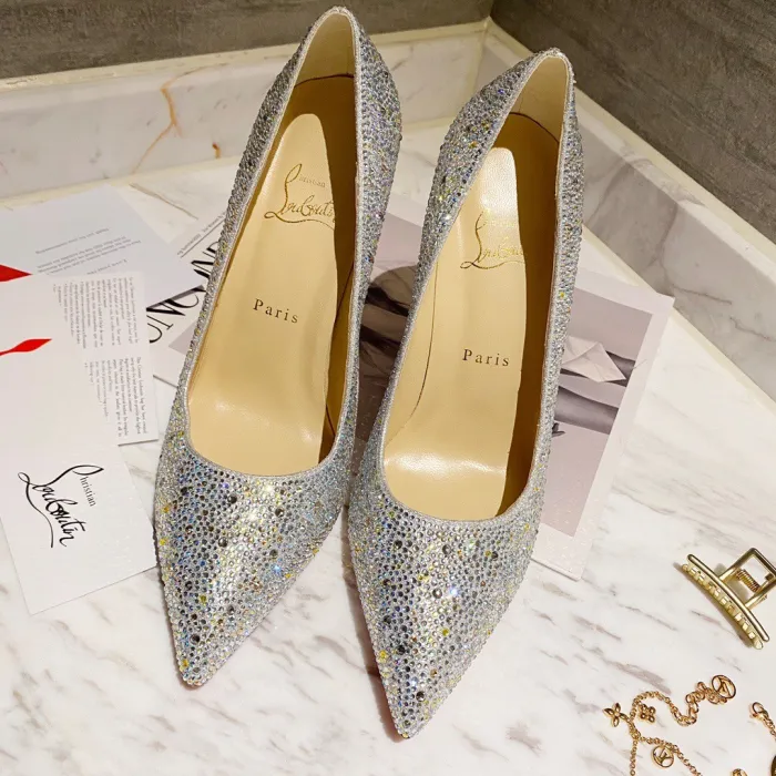 Christian Louboutin Kate Strass Pumps Size 35-41 12-Color