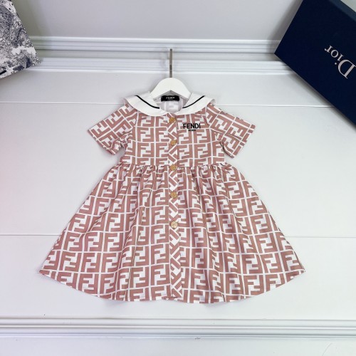 Fendi Girl Clothes Size 110-160cm 2-Color