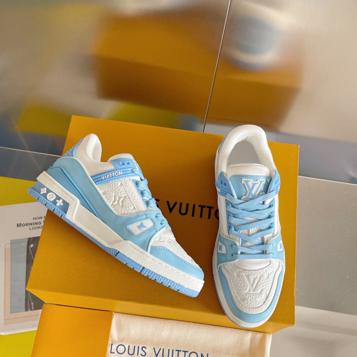 Louis Vuitton Trainer Monogram denim Sneaker Size 36-46