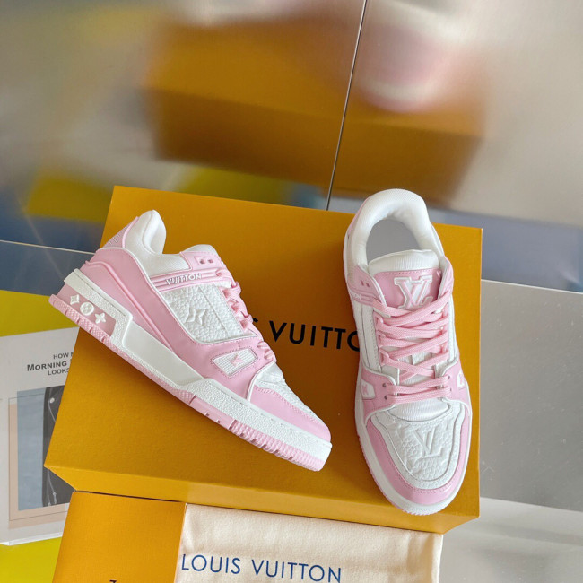 Louis Vuitton Trainer Monogram denim Sneaker Size 36-46
