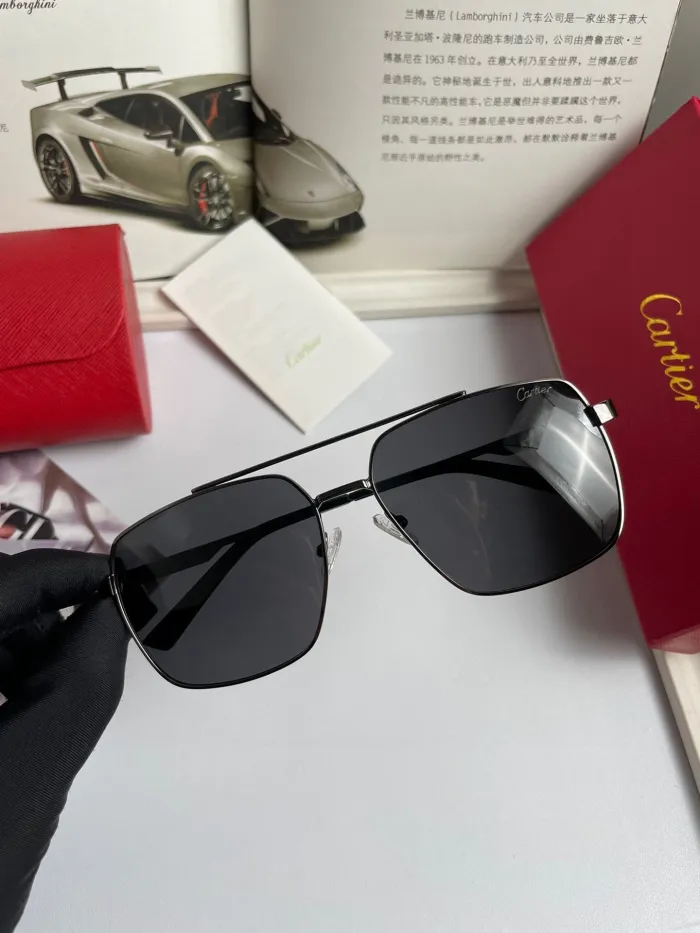Cartier  Sunglasses 4-Color