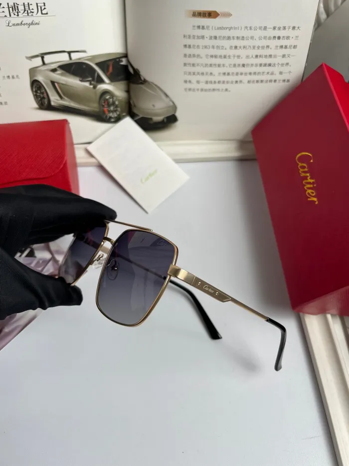Cartier  Sunglasses 4-Color