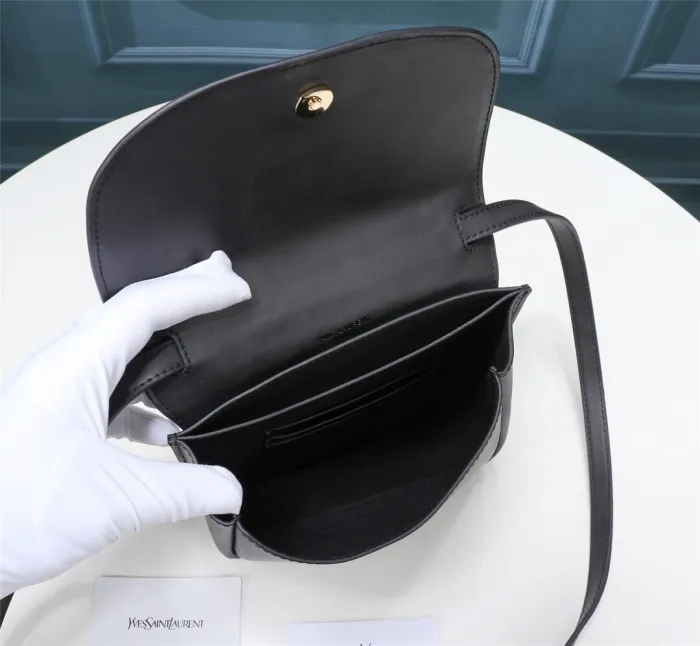 YSL Kaia Small Women Shoulder Bags Size 18*15*5cm