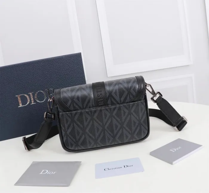 Dior Mini Hit The Road Men Shoulder Bags Size 19*11*4cm