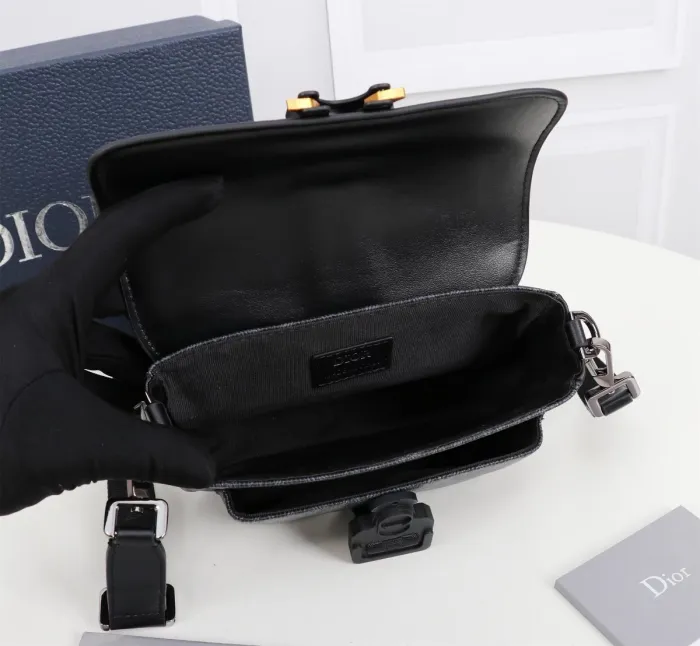 Dior Mini Hit The Road Men Shoulder Bags Size 19*11*4cm