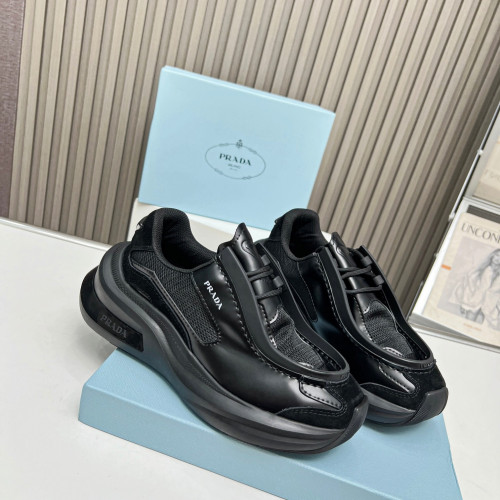 Prada 2024 New Systeme brushed leather dad Sneaker Size 36-45