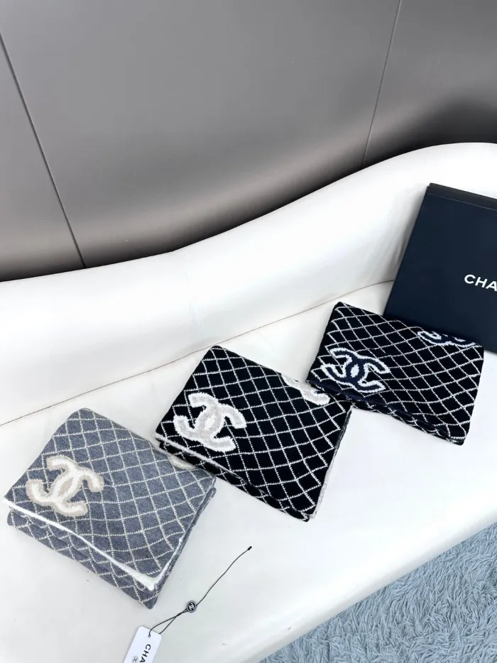 Chanel Scarf Size 30*185cm 3-Color