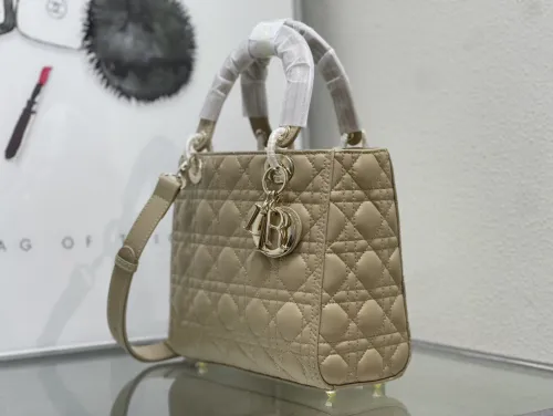 Dior Lady Women Shoulder Bags 24*20*11cm