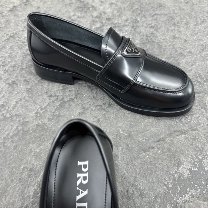 Prada Chocolate Loafers Size 36-46