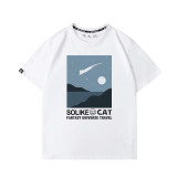 純棉流星貓T，三件1099