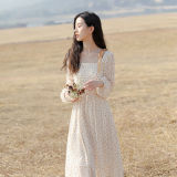 碎花連衣裙，兩件1422