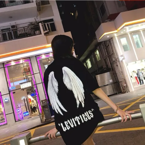 天使羽翼長T，兩件1062
