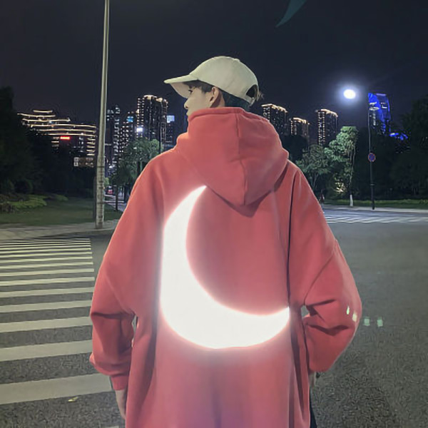 反光月亮連帽衫，兩件1078