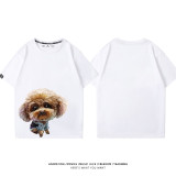 純棉 泰迪熊犬短T，三件1080