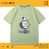 純棉 NASA繞月太空人短T，三件1099