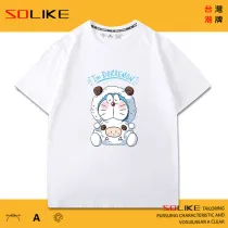 純棉 小羊肖恩哆啦A夢短T，三件1099