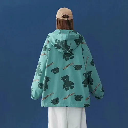 小熊外套夾克衝鋒衣，兩件1656
