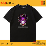 純棉 黑暗耿鬼短T 三件1099