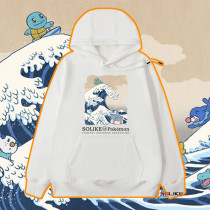 純棉 神奈川衝浪傑尼龜連帽衫，兩件1199